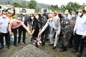 EGEHID inicia construcción del destacamento policial municipio de Cambita