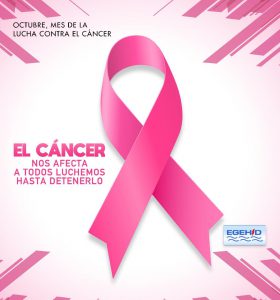 EGEHID se suma a la campaña de sensibilización sobre cáncer de mama