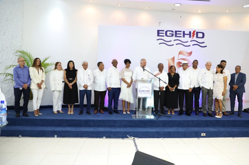 La Empresa de Generación Hidroeléctrica Dominicana (EGEHID) celebró su 15.º aniversario reafirmando su apuesta por la diversificación de la matriz energética nacional.