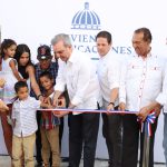 El proyecto de apartamentos fue ejecutado por el Ministerio de la Vivienda y Edificaciones y, mediante acuerdo con la EGEHID se asignaron 50 unidades para asentar una parte de las familias desplazadas y que optaron por esta solución.