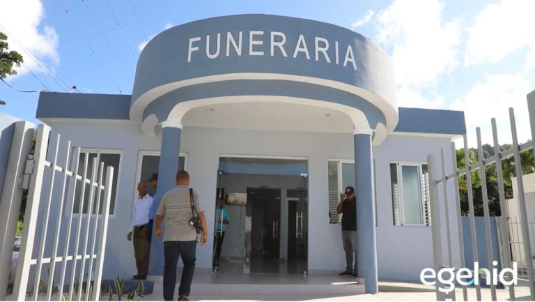 La Empresa de Generación Hidroeléctrica Dominicana (Egehid) inaugura una funeraria comunitaria en La Ciénaga, de San José de Ocoa.