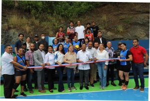 EGEHID inaugura cancha de baloncesto y voleibol en Tavera