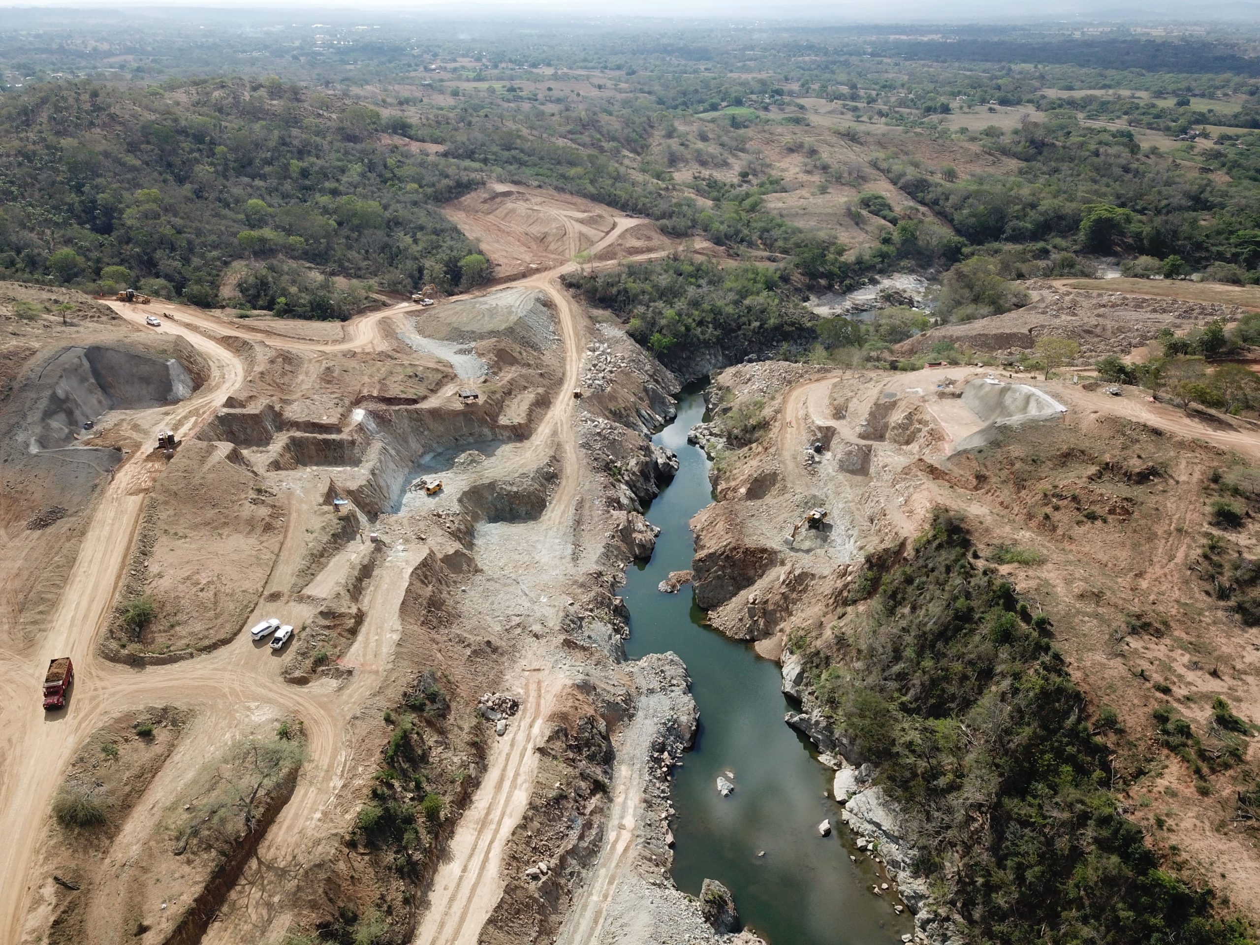 Limpieza de sedimentos.