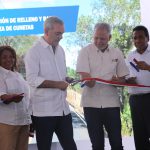 Presidente Luís Abinader inaugura carretera de acceso a presa de Palomino