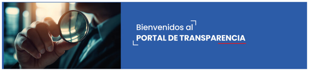 Bienvenidos al portal de transparencia