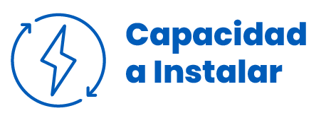 Capacidad a instalar